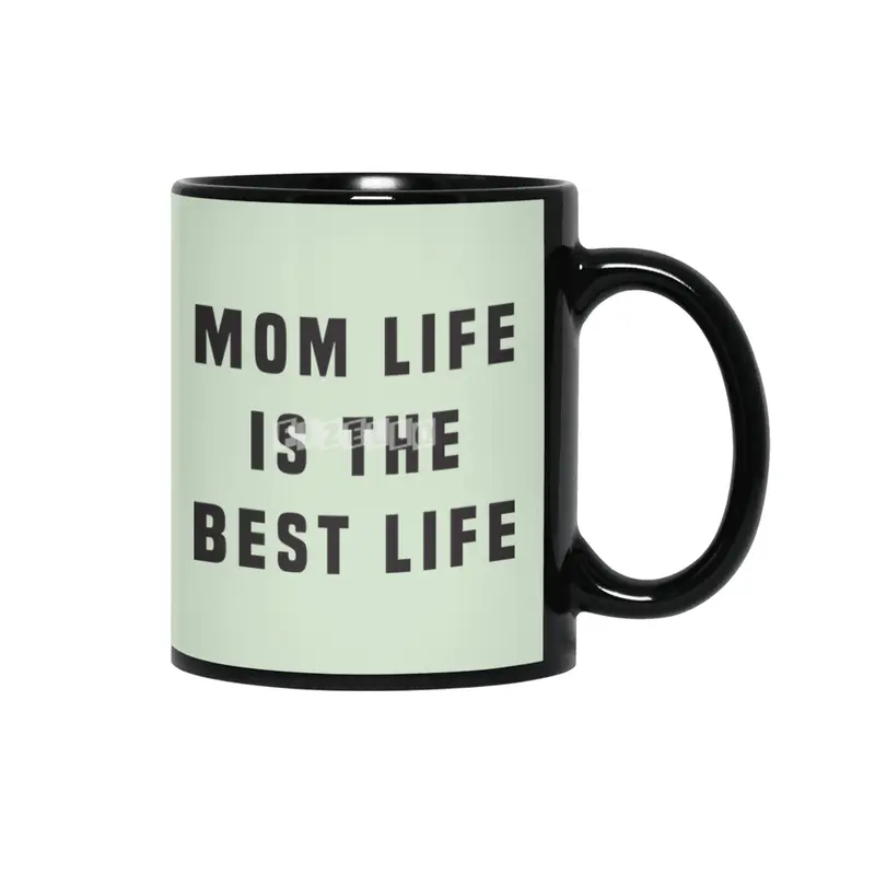 Mom life is the best life Siyah Kupa