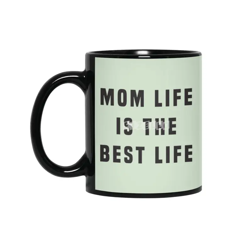 Mom life is the best life Siyah Kupa