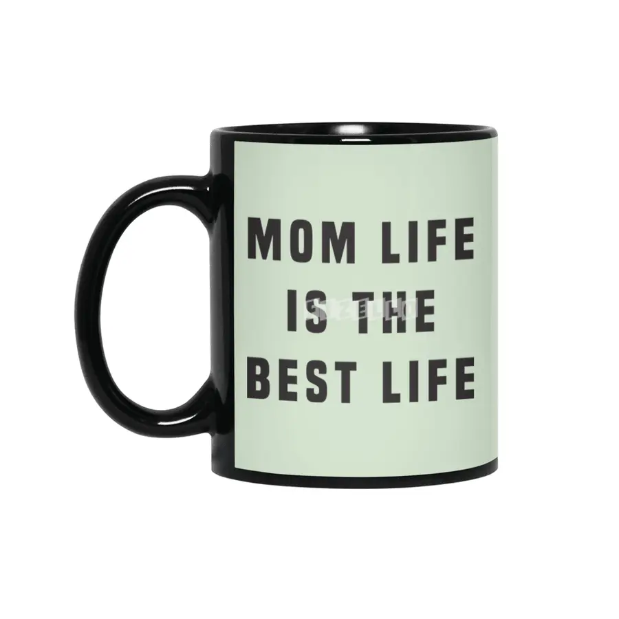 Mom life is the best life Siyah Kupa