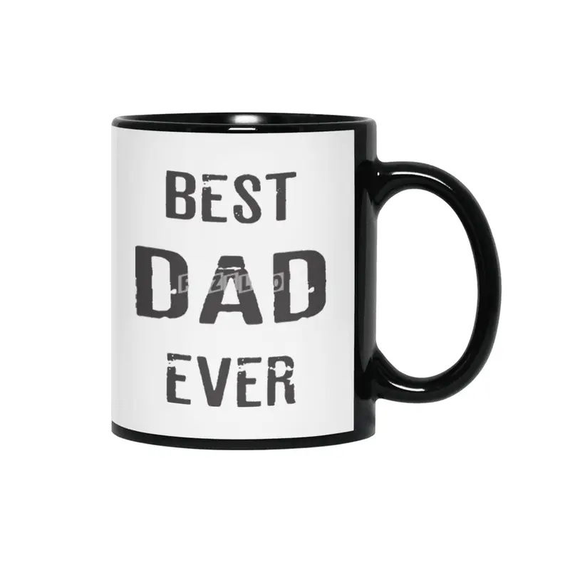 BEST DAD EVER Siyah Kupa