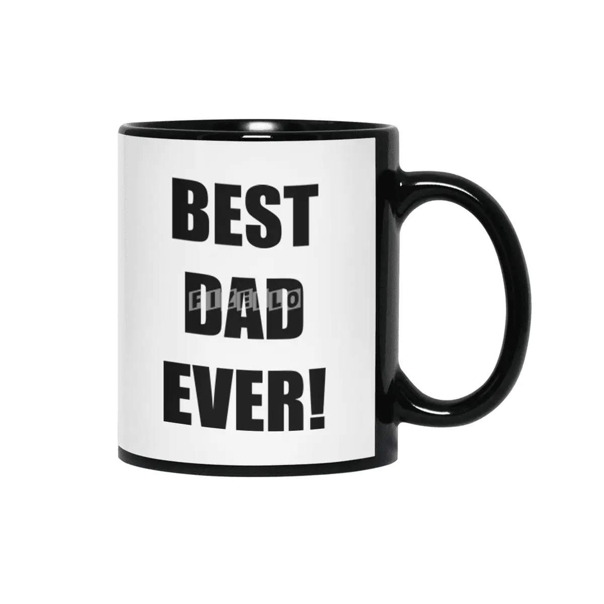 BEST DAD EVER Siyah Kupa