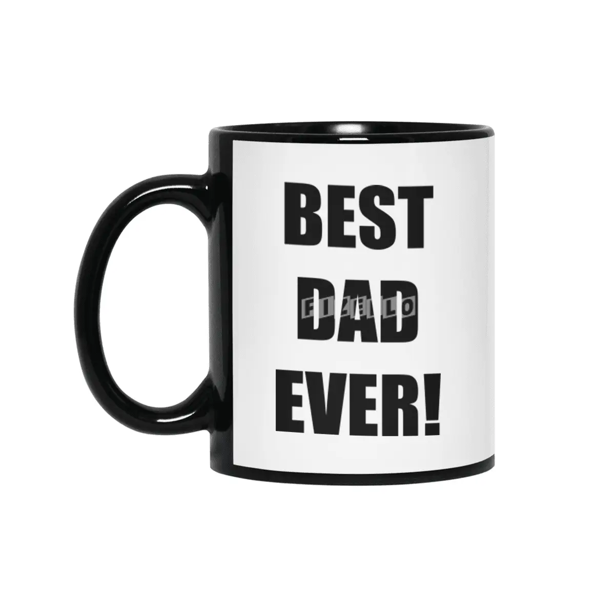 BEST DAD EVER Siyah Kupa