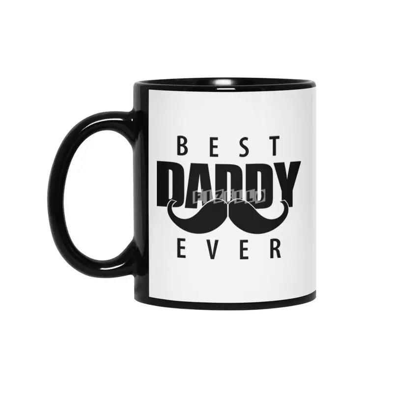 Best Daddy Ever Siyah Kupa