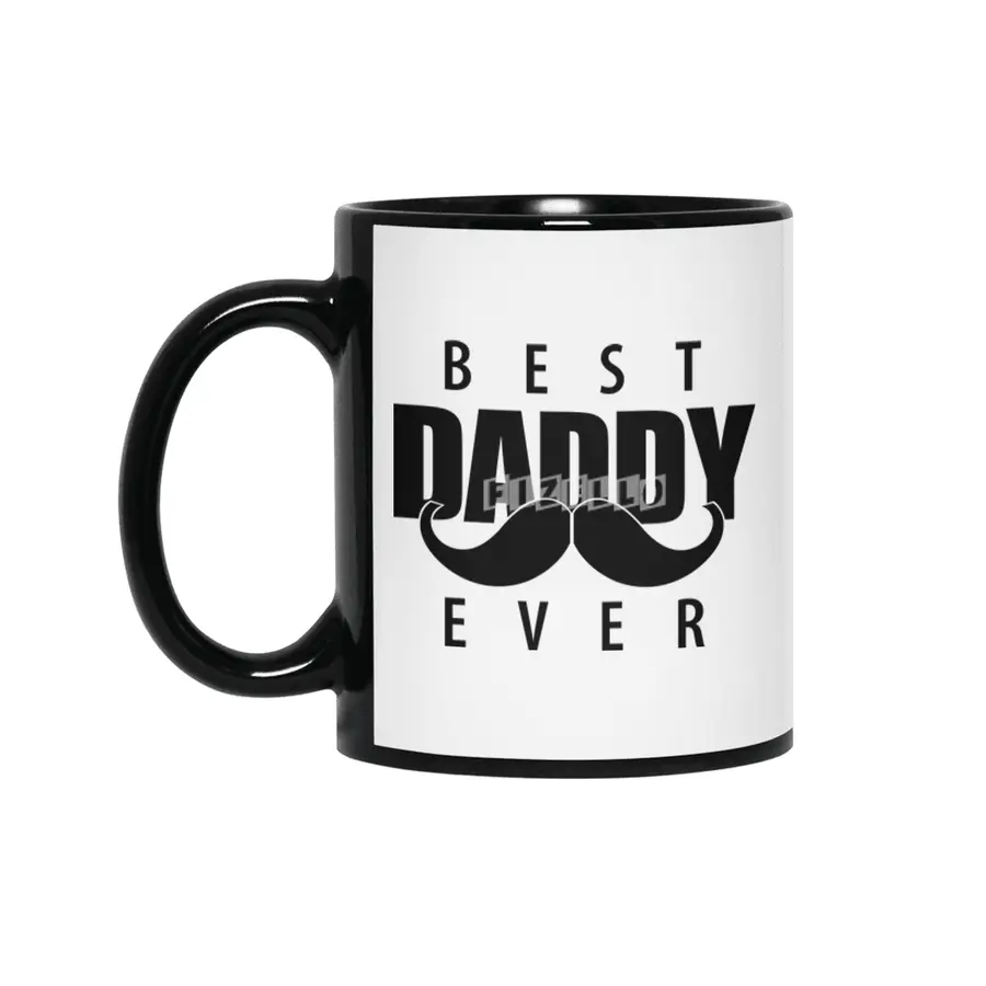 Best Daddy Ever Siyah Kupa