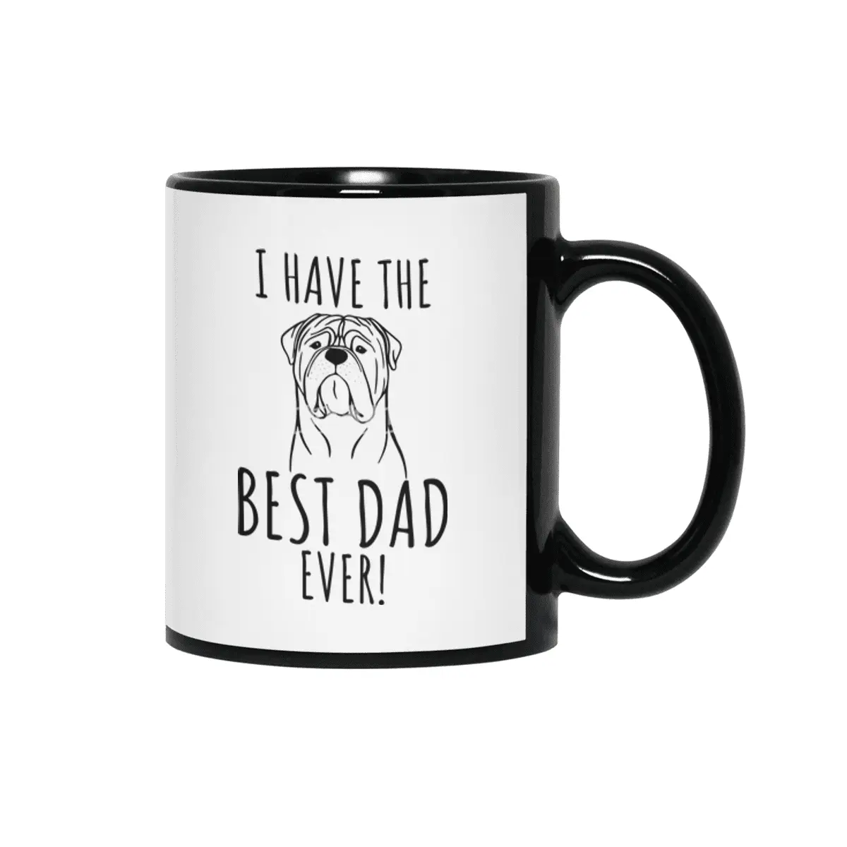 I Have The Best Dad Ever ! Siyah Kupa