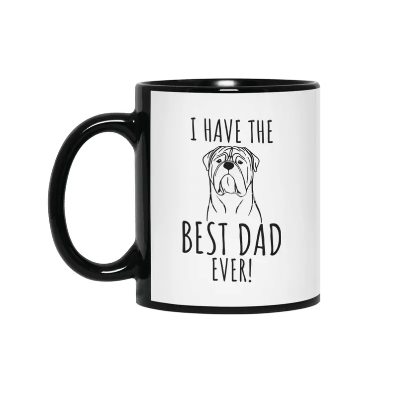 I Have The Best Dad Ever ! Siyah Kupa