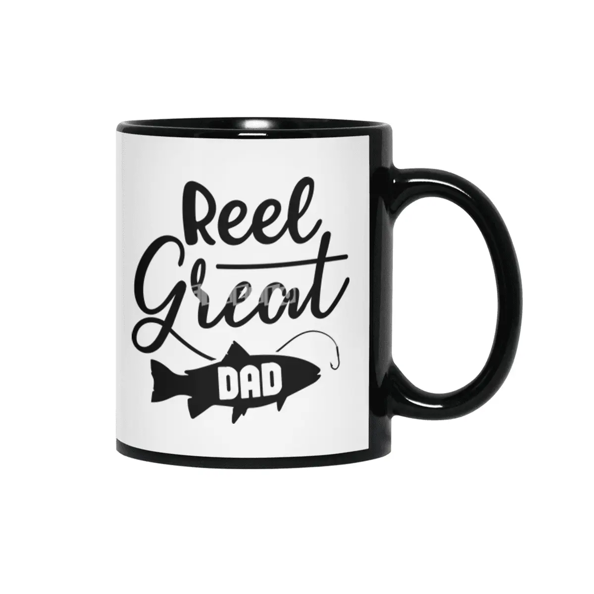 Reel Great Dad Siyah Kupa
