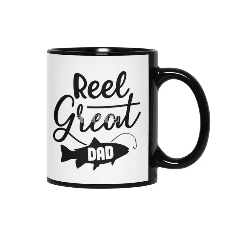Reel Great Dad Siyah Kupa