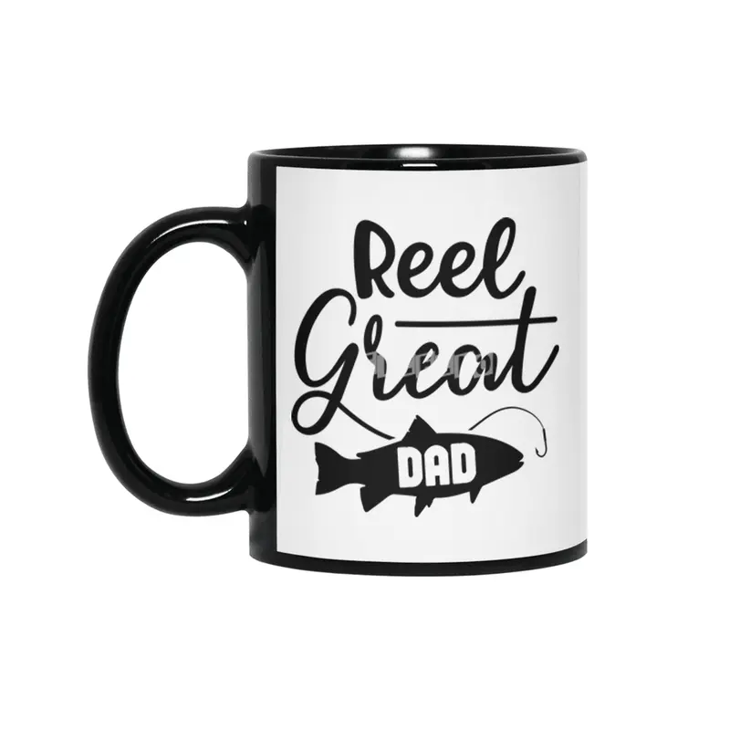 Reel Great Dad Siyah Kupa