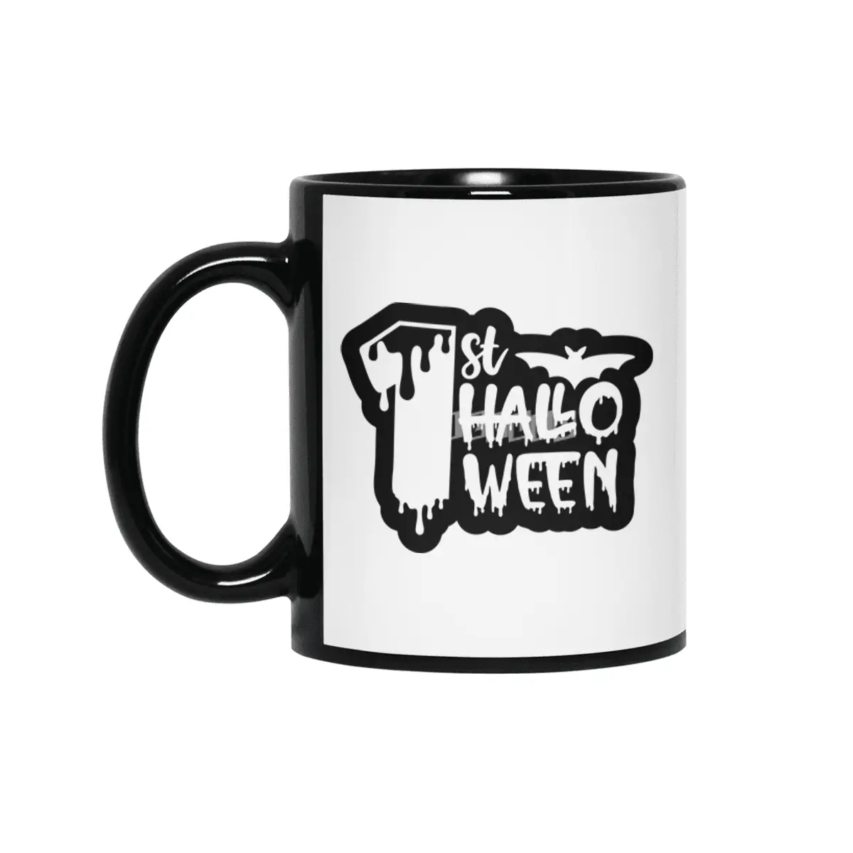 1st Halloween Siyah Kupa