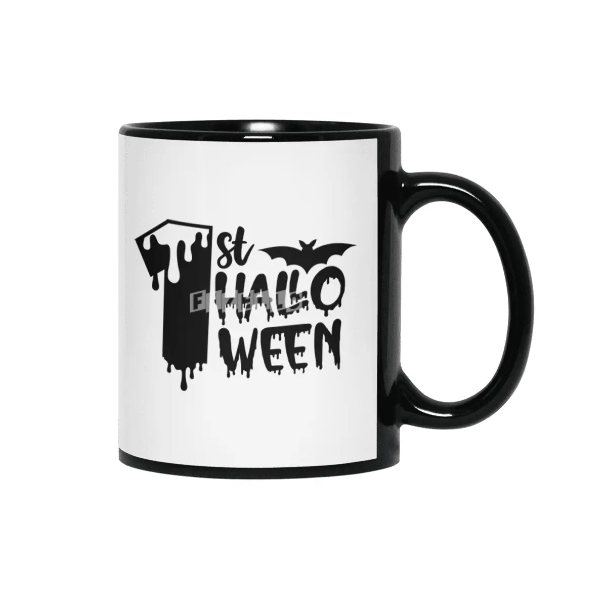 1st Halloween Siyah Kupa
