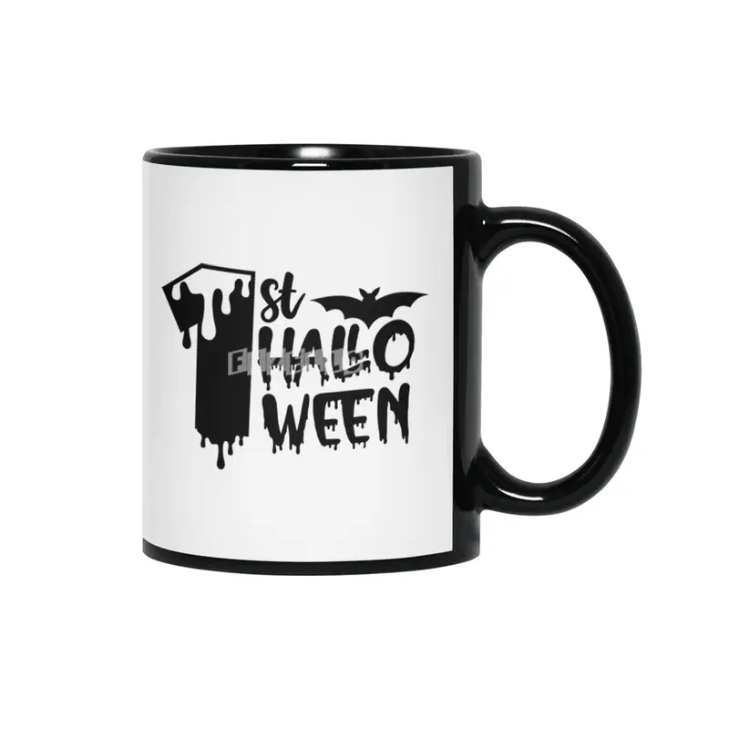 1st Halloween Siyah Kupa