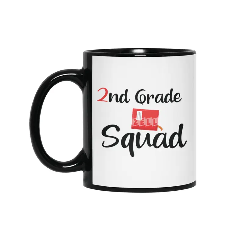 2nd Grade Squad Siyah Kupa
