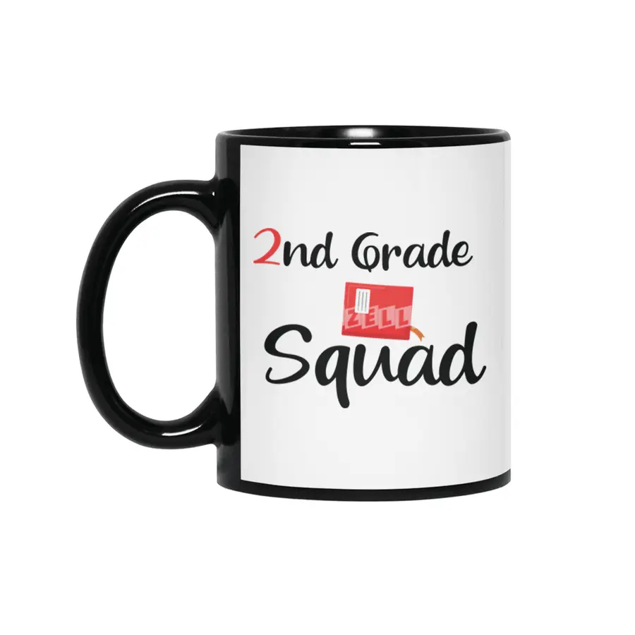 2nd Grade Squad Siyah Kupa