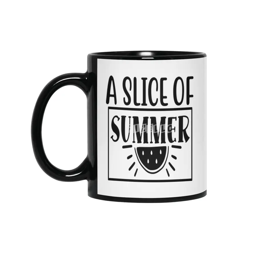 A Slice of Summer Siyah Kupa
