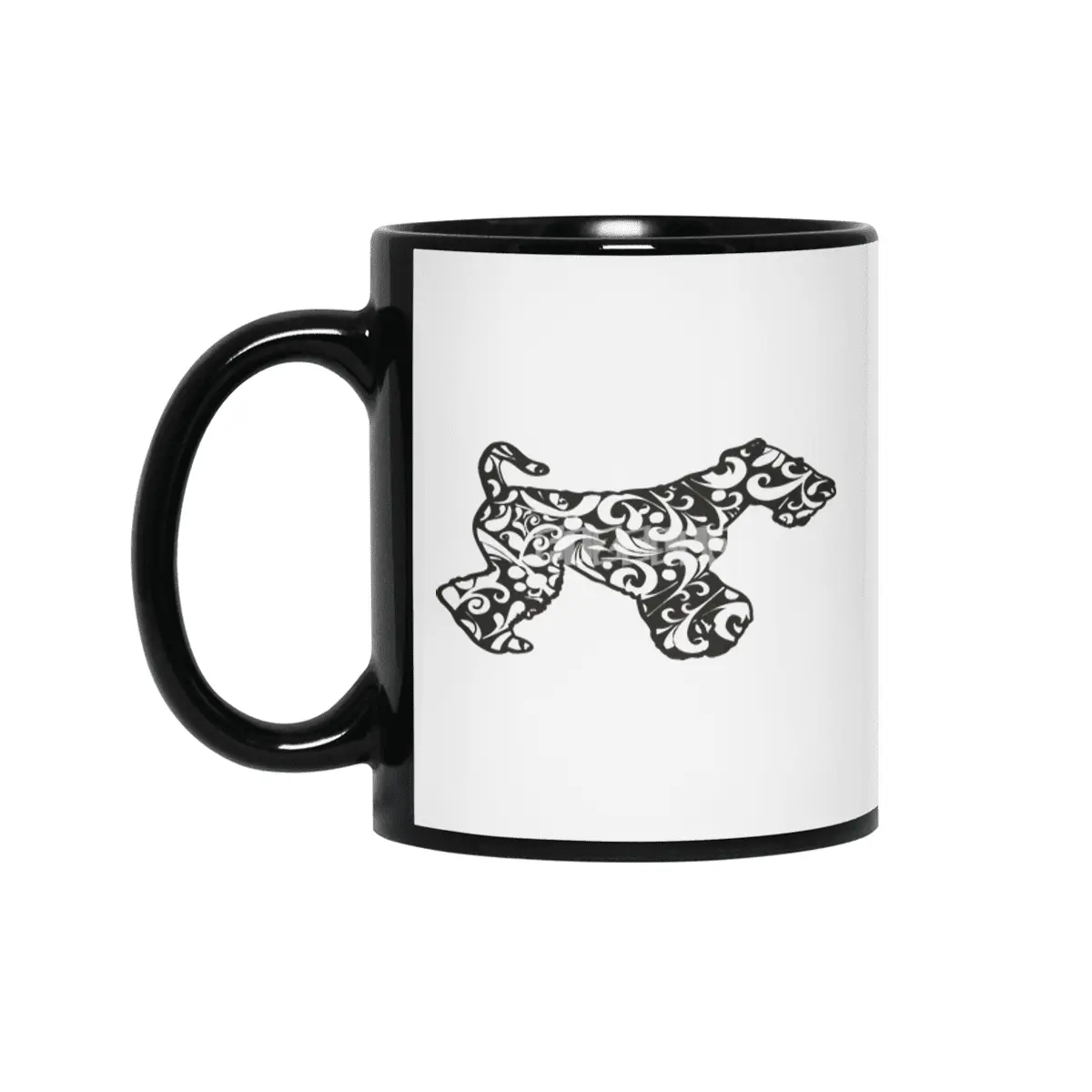 Airedale Terrier Best Friend Siyah Kupa