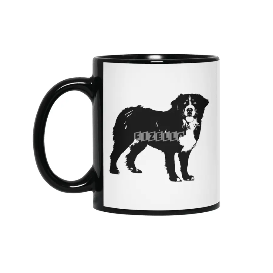 Bernese Mountain Dog Siyah Kupa
