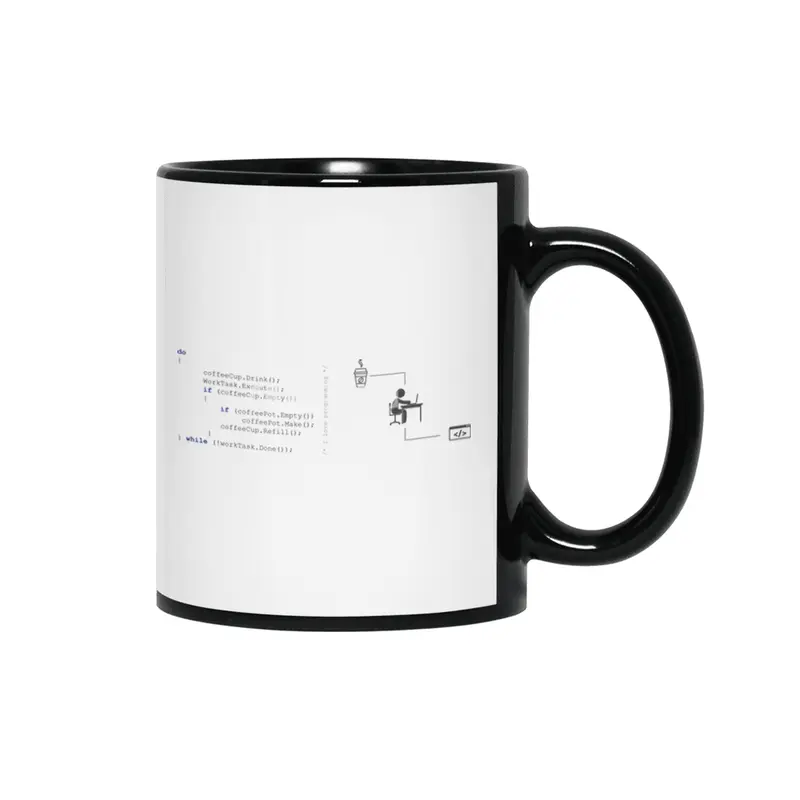 Mugs for Genius Programmer Siyah Kupa