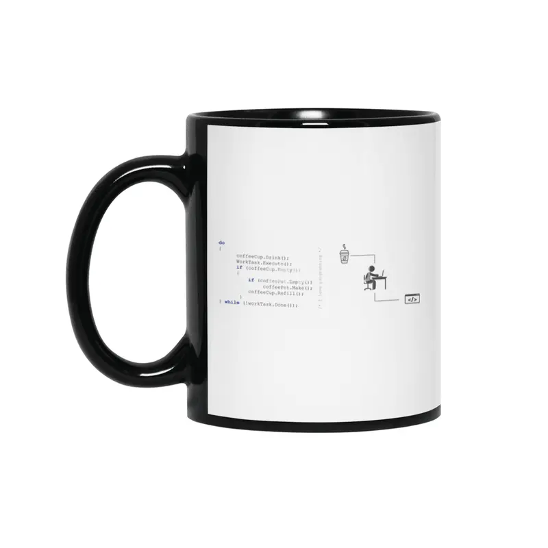 Mugs for Genius Programmer Siyah Kupa