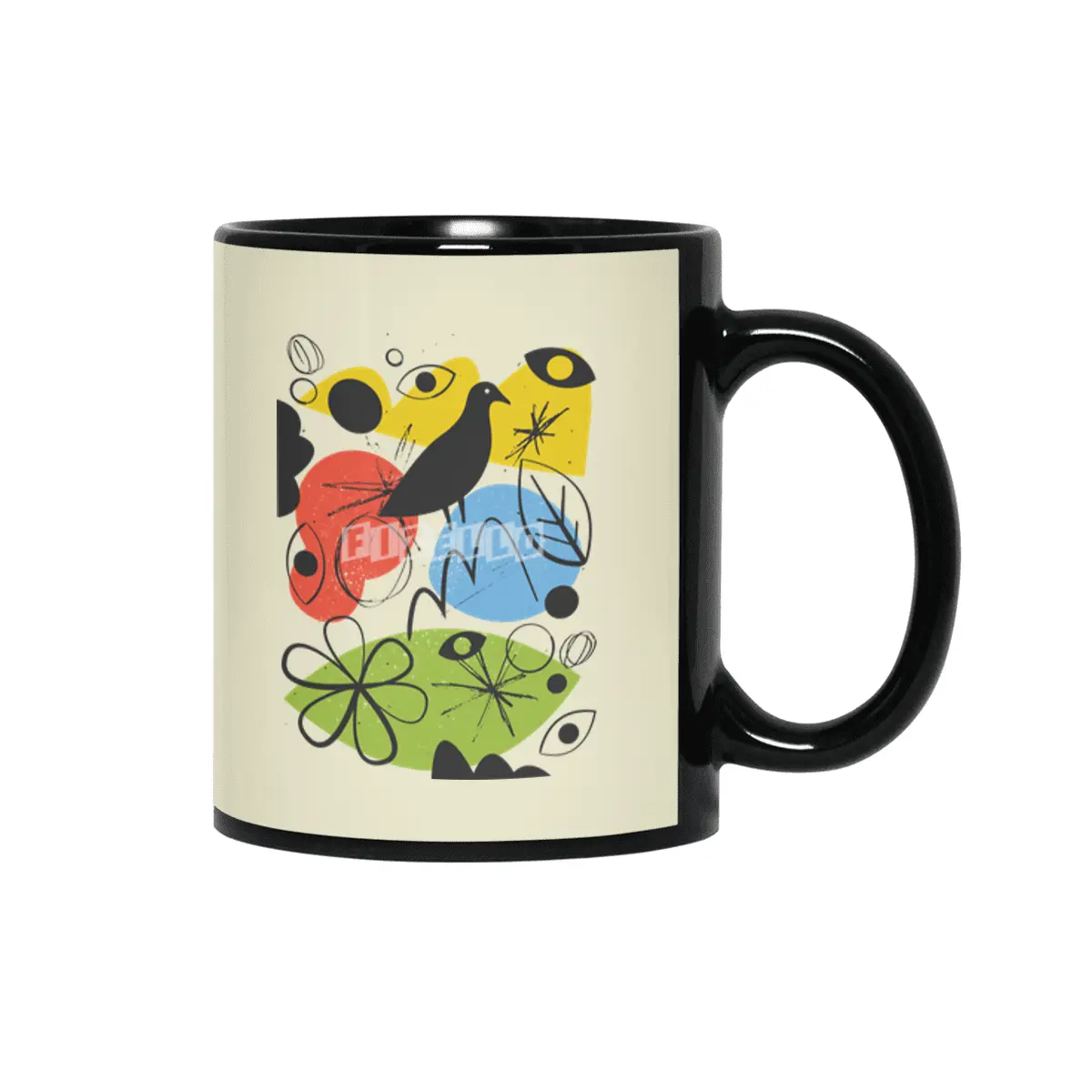 Bird Siyah Kupa
