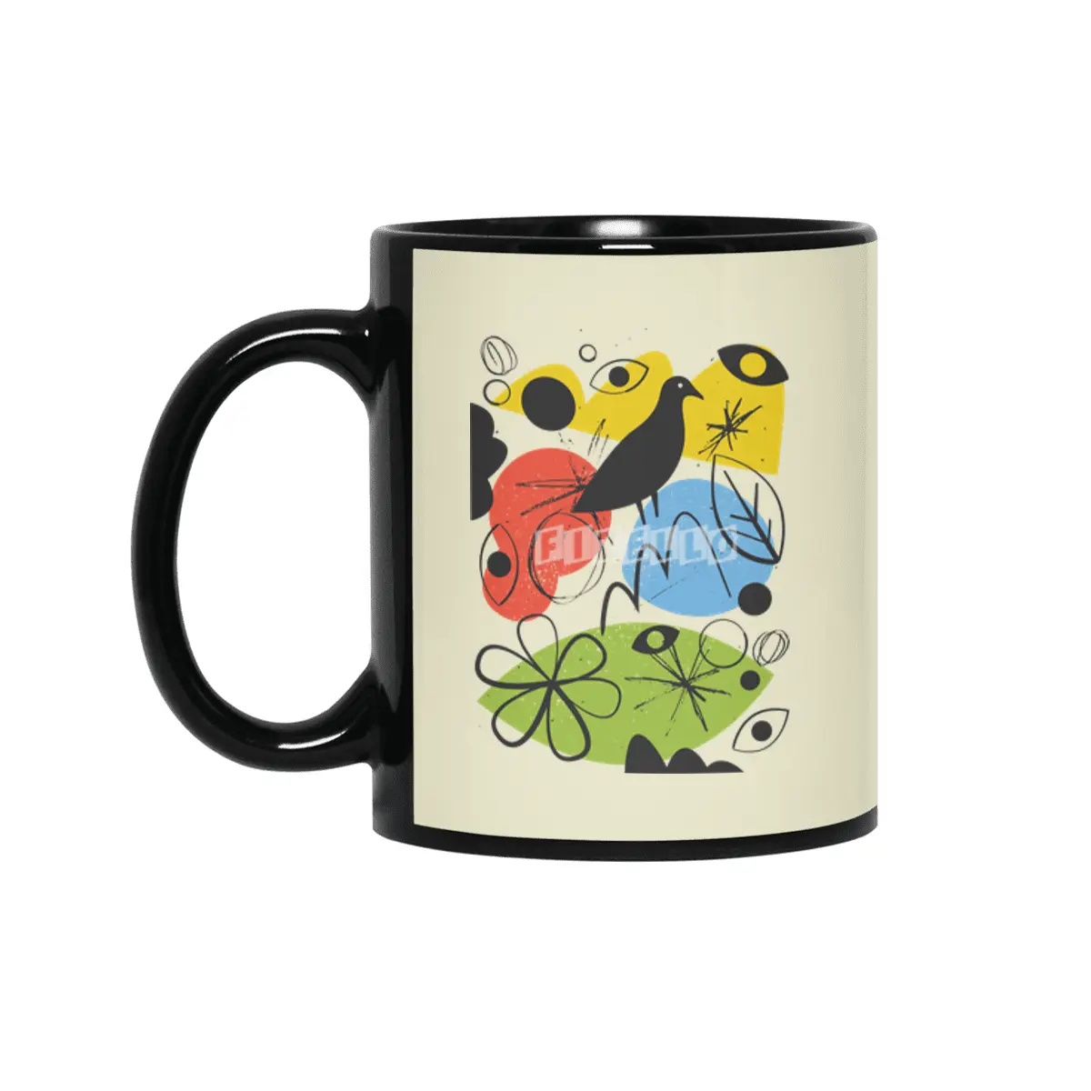 Bird Siyah Kupa
