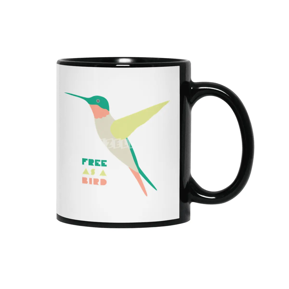 Free Hummingbird Siyah Kupa