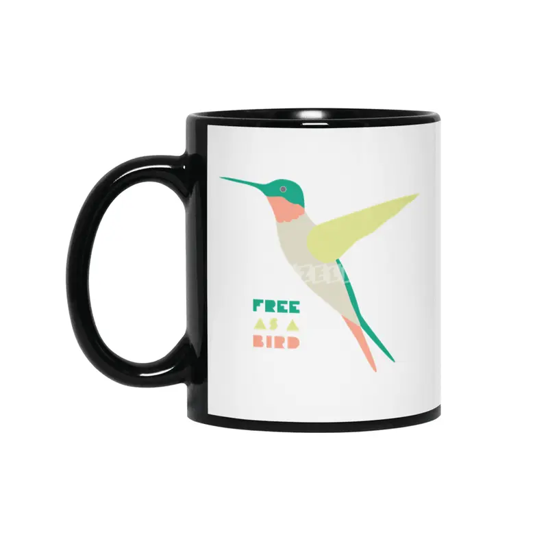 Free Hummingbird Siyah Kupa