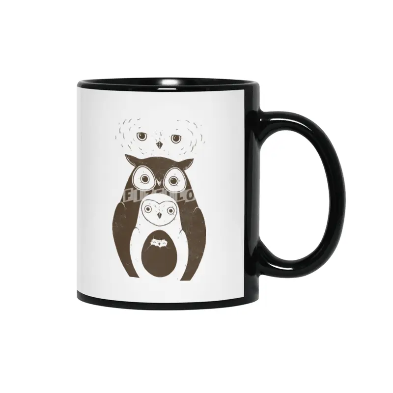 Owls Siyah Kupa