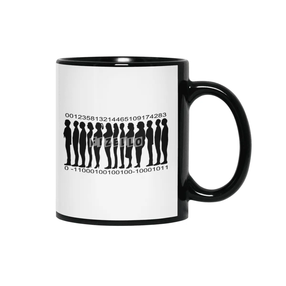 Human Barcode Siyah Kupa