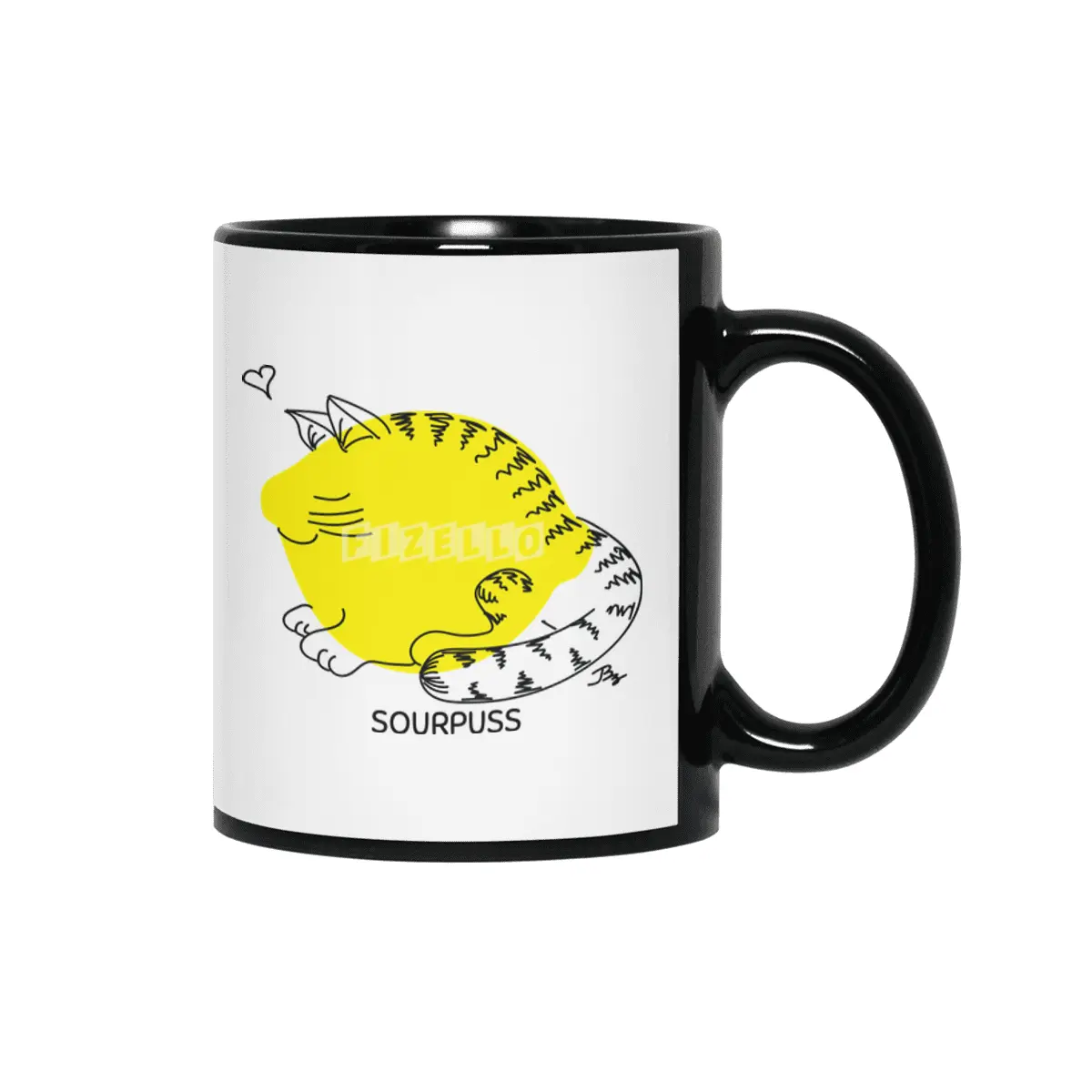 Sourpuss Siyah Kupa