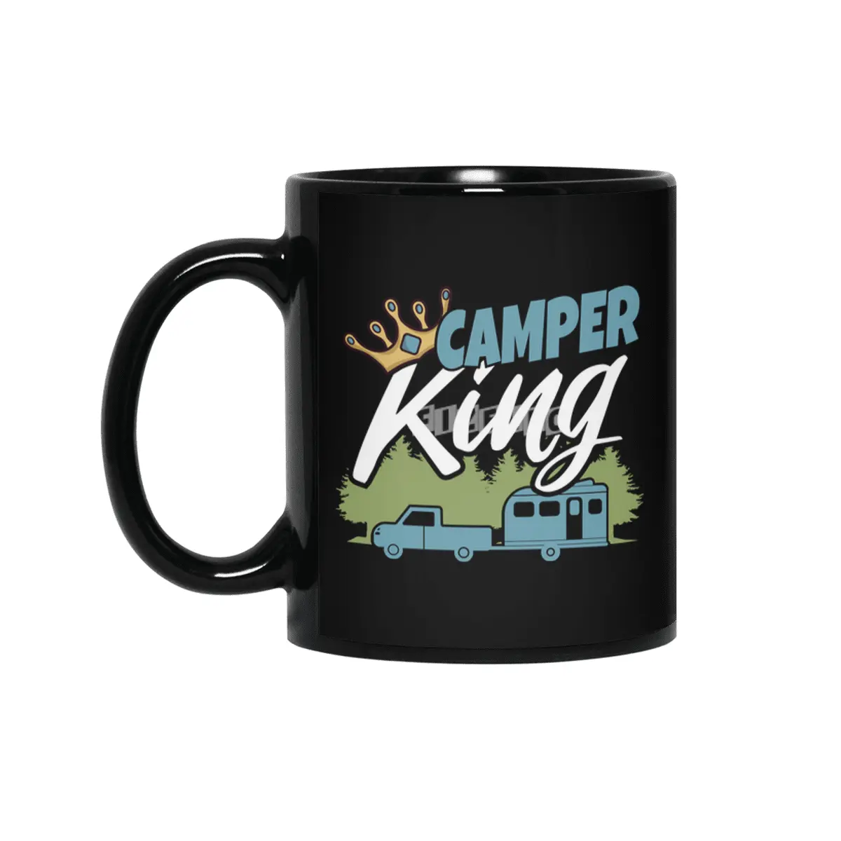 Camper Couple Outfit Outdoor Siyah Kupa
