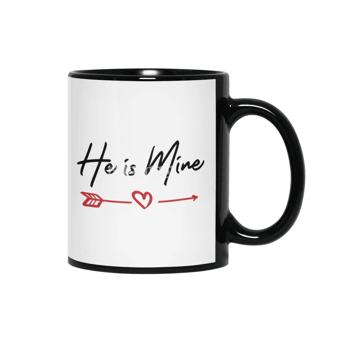 He Is Mine Couple Outfit Siyah Kupa