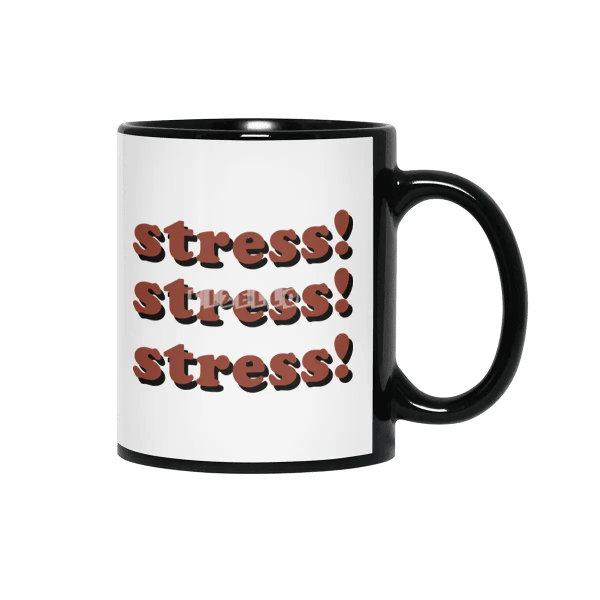 stress stress stress autism Siyah Kupa