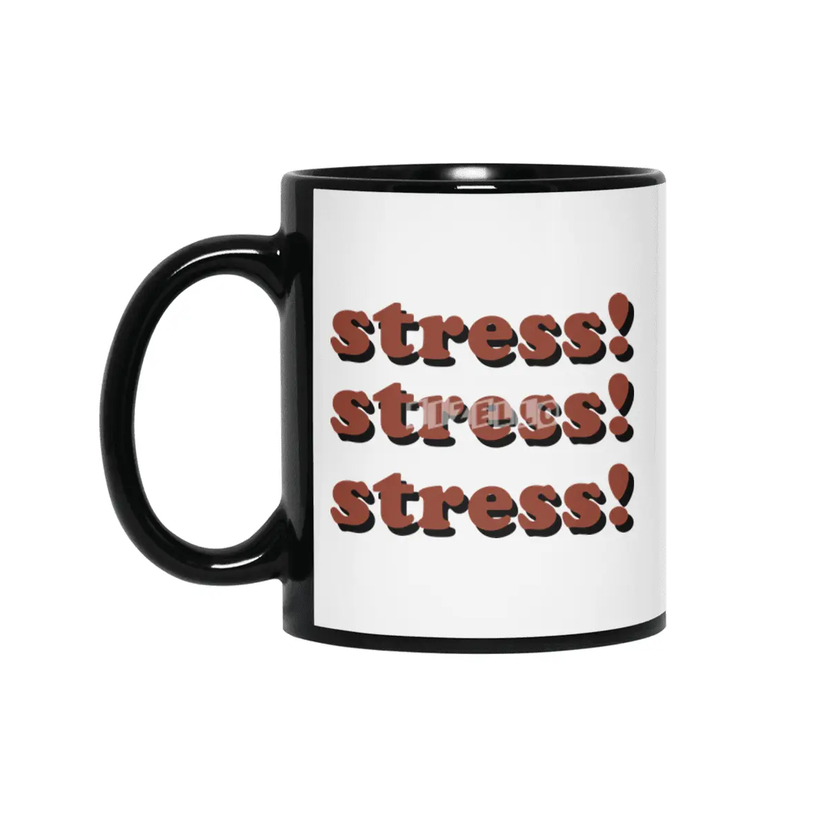 stress stress stress autism Siyah Kupa