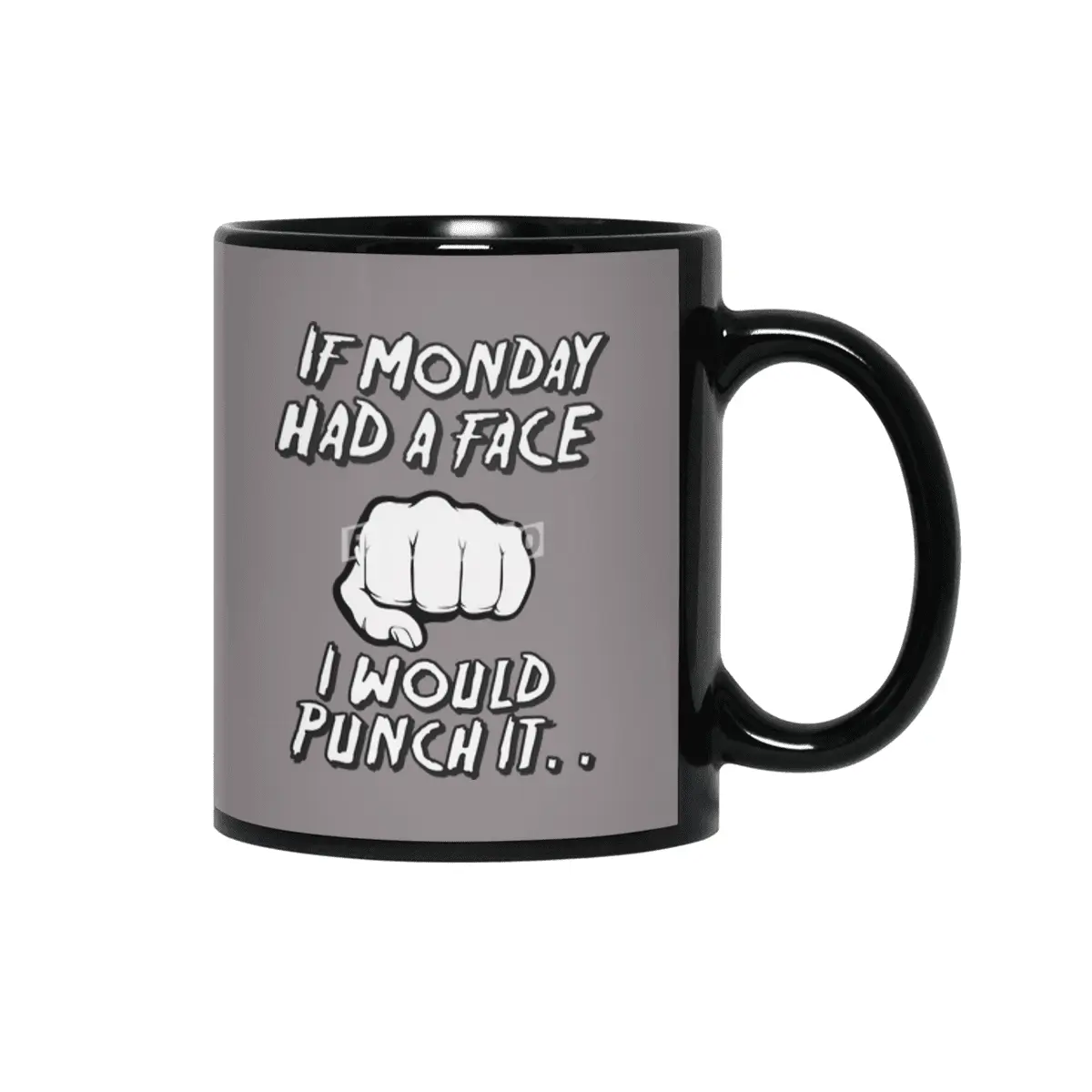If Monday had a face Siyah Kupa