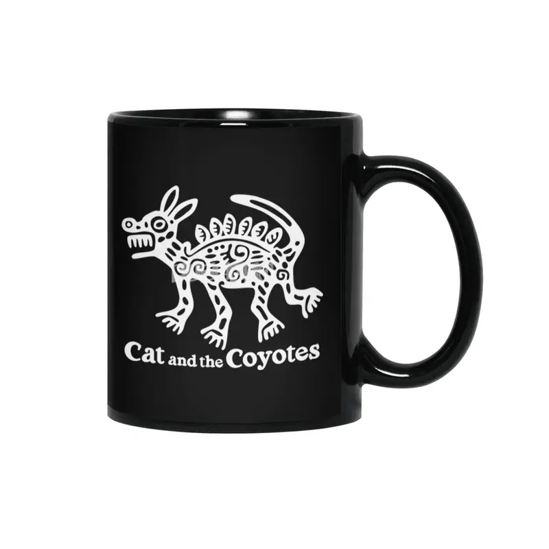 Azteca Dog Black and White Siyah Kupa