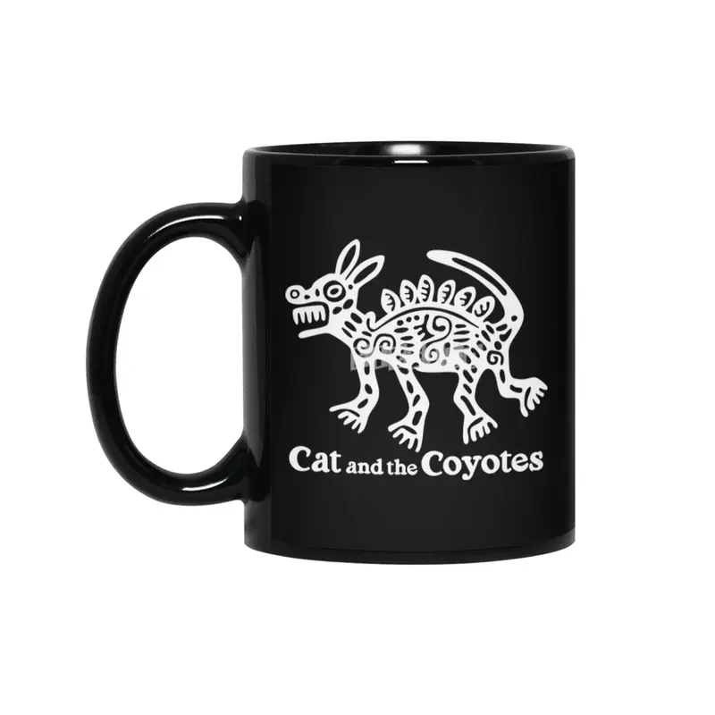 Azteca Dog Black and White Siyah Kupa
