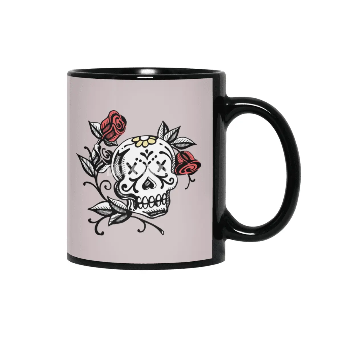 Dead´s day illustration Siyah Kupa