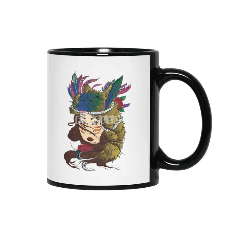 Plume Siyah Kupa