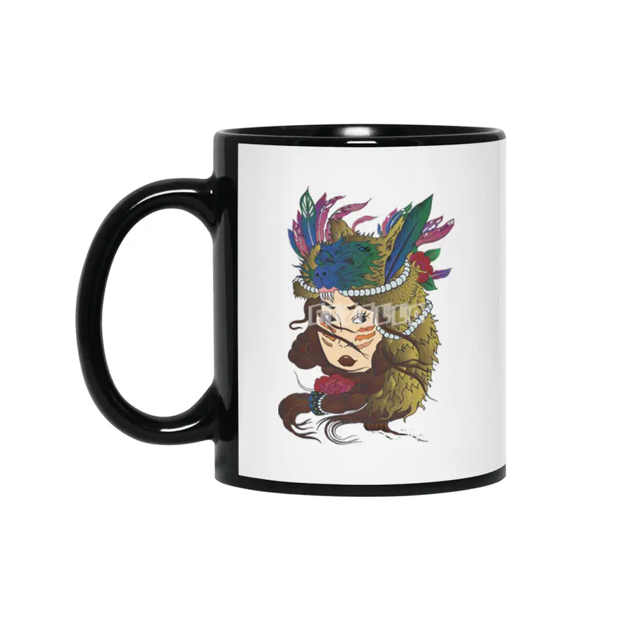 Plume Siyah Kupa