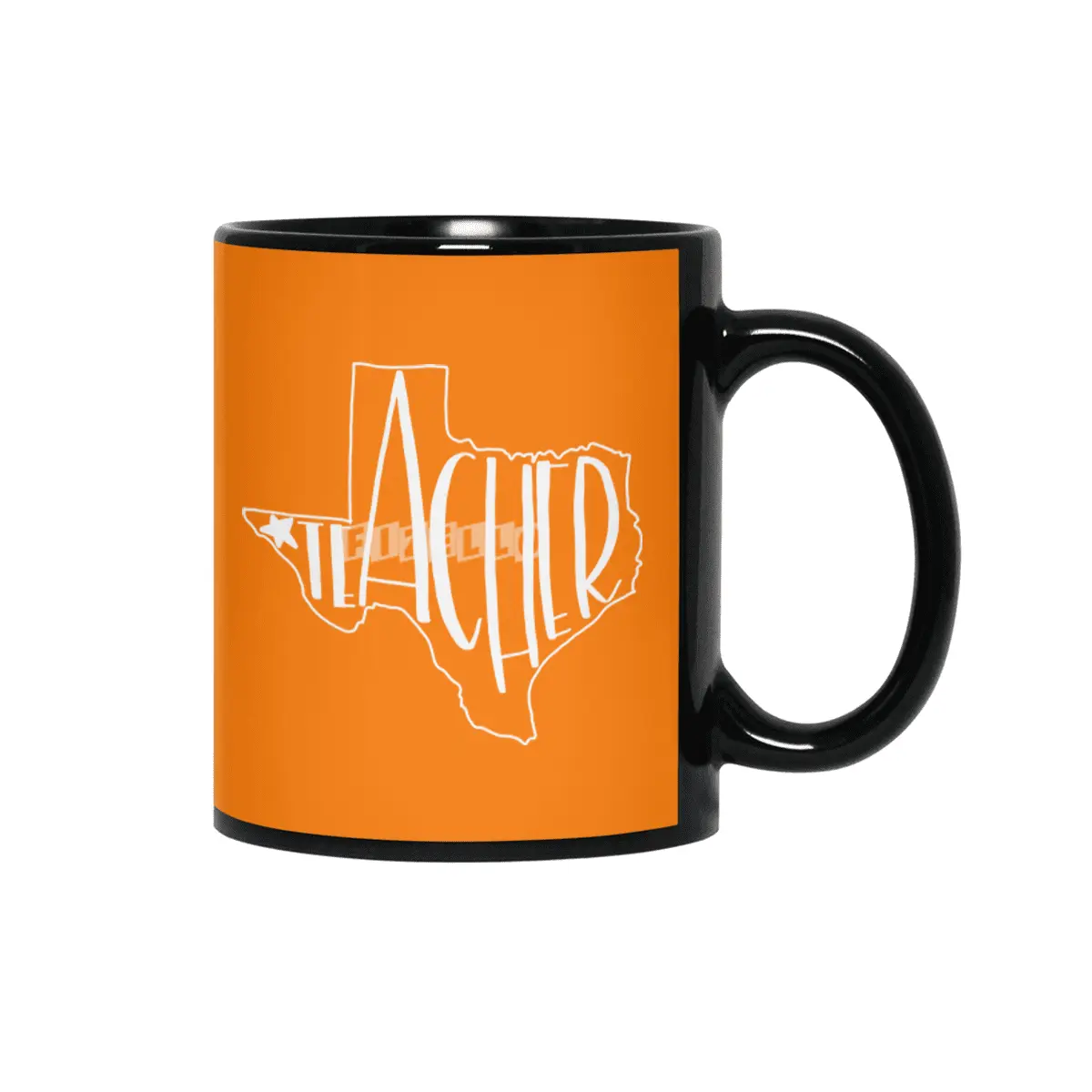 Texas Teacher Tee Siyah Kupa