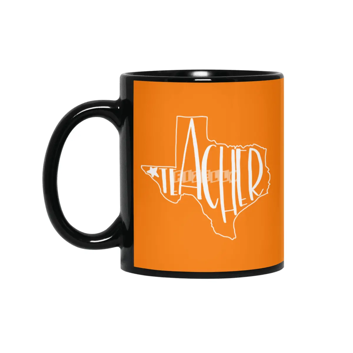 Texas Teacher Tee Siyah Kupa