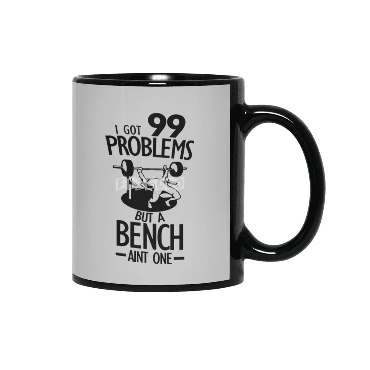 I Got 99 Problem Quote Cool Gym Funny Siyah Kupa