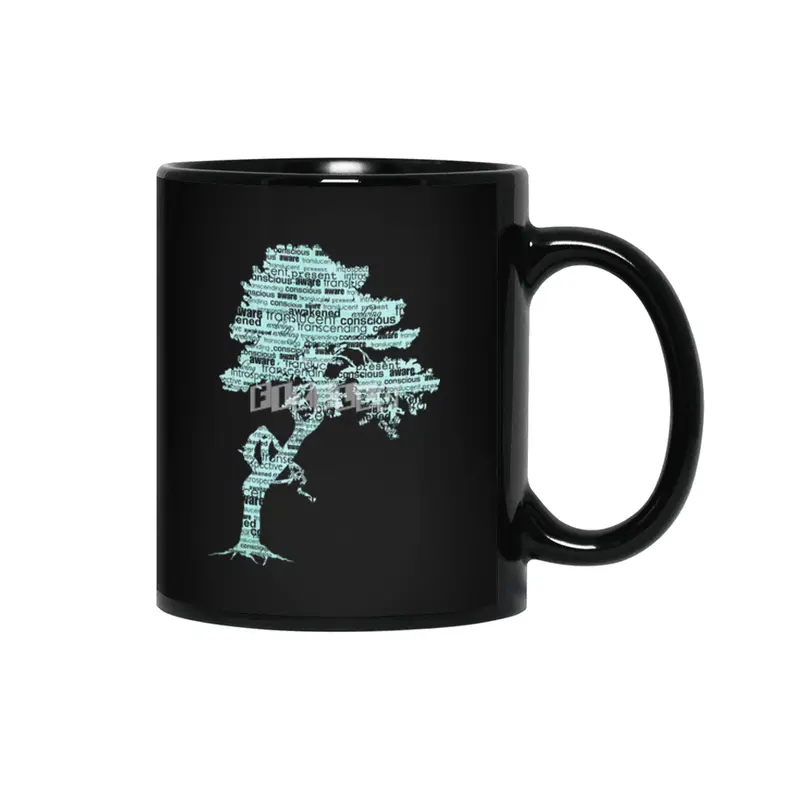Bodhi Tree (Turquoise) Siyah Kupa