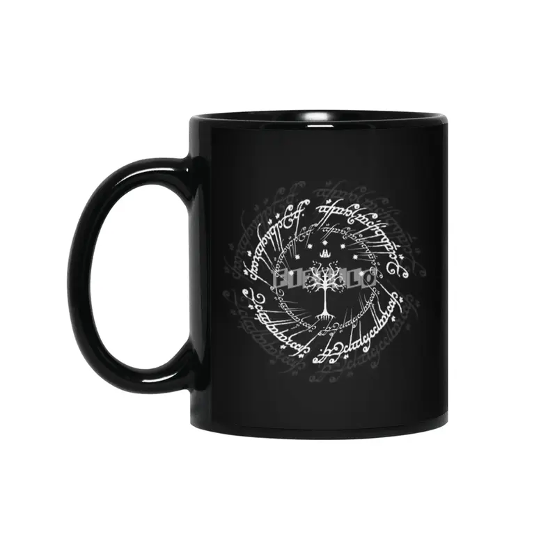White Tree of Gondor Siyah Kupa