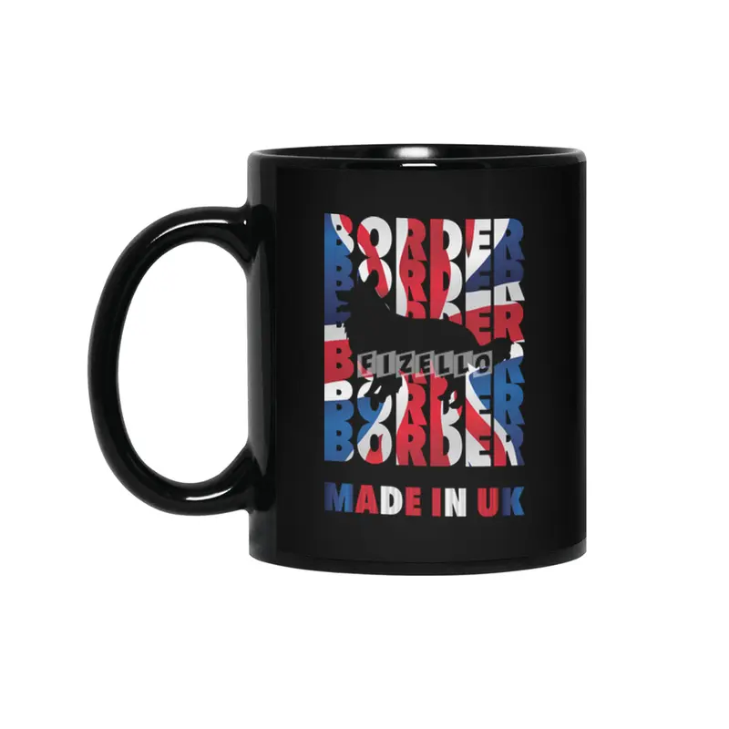 Border Made in UK Siyah Kupa