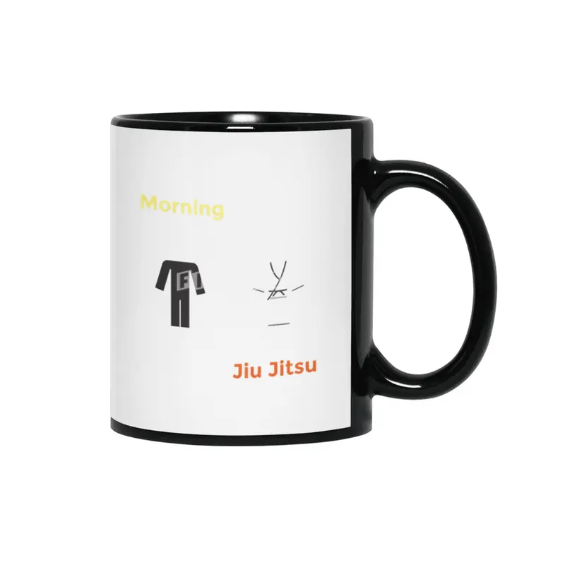 Surf then Jiu Jitsu Siyah Kupa