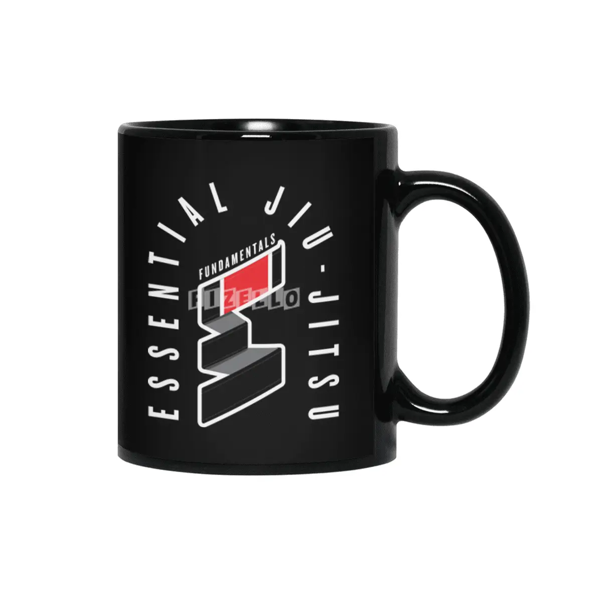 Essential Jiu Jitsu - Dark BG Siyah Kupa