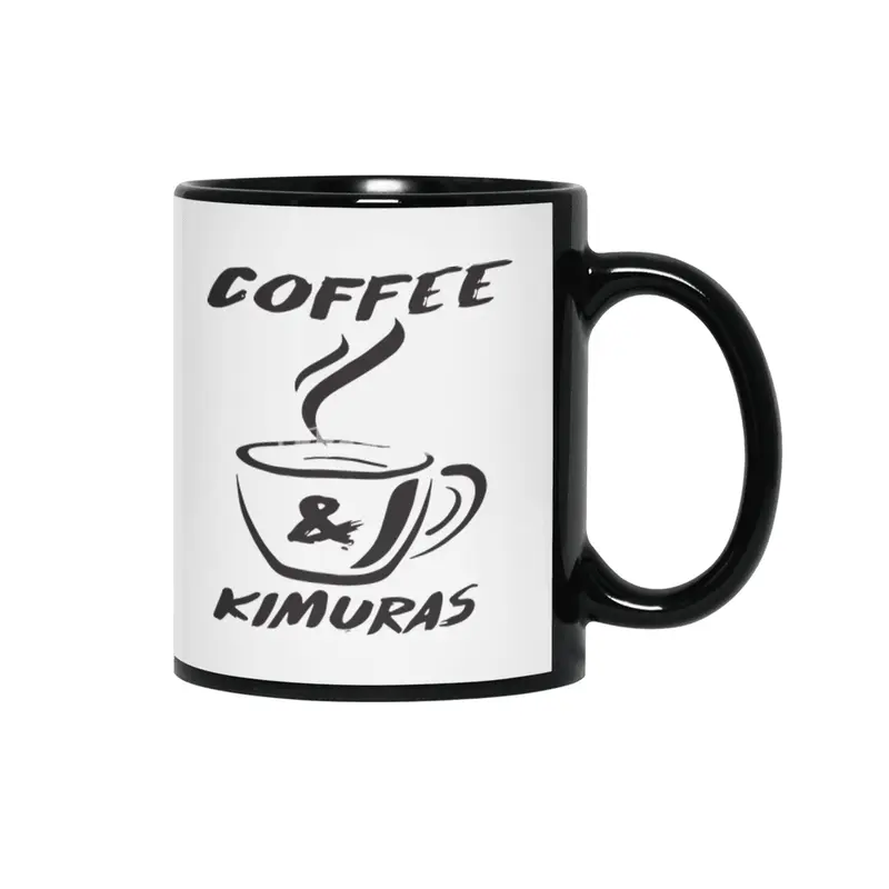 Toro Bjj Coffee And Kimuras Jiu Jitsu Shirt Brazilian Funny Coffee Siyah Kupa