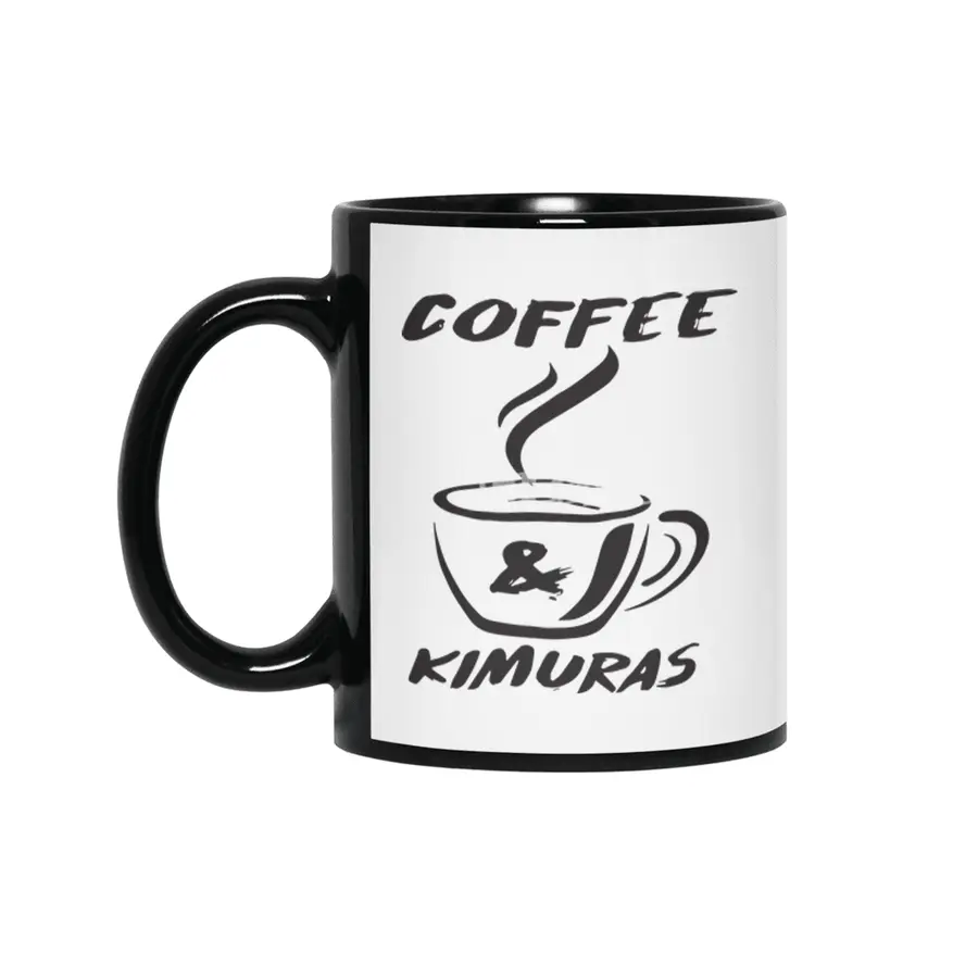 Toro Bjj Coffee And Kimuras Jiu Jitsu Shirt Brazilian Funny Coffee Siyah Kupa